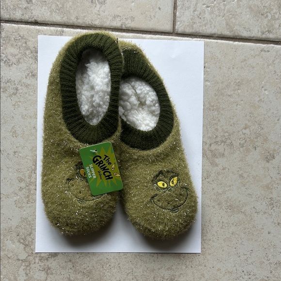 Dr. Seuss Shoes - Women’s Grinch Slipper Socks